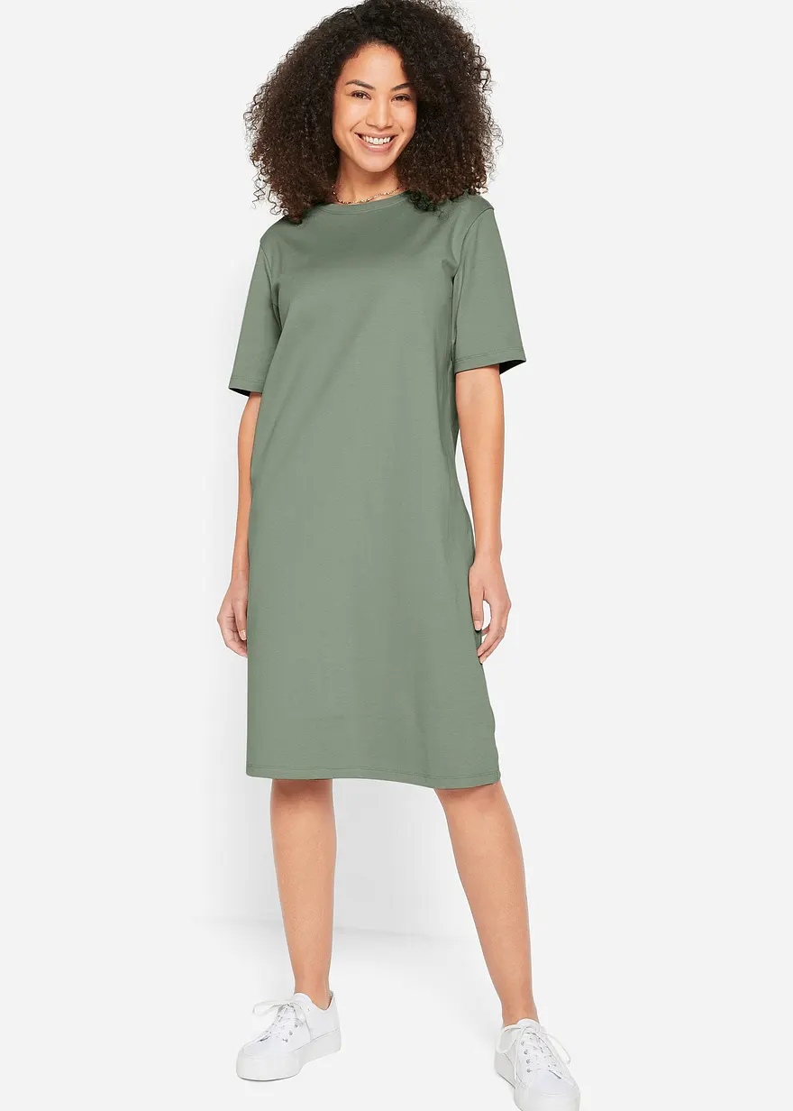 Oversize-T-Shirtkleid aus reiner Baumwolle (2er Pack)