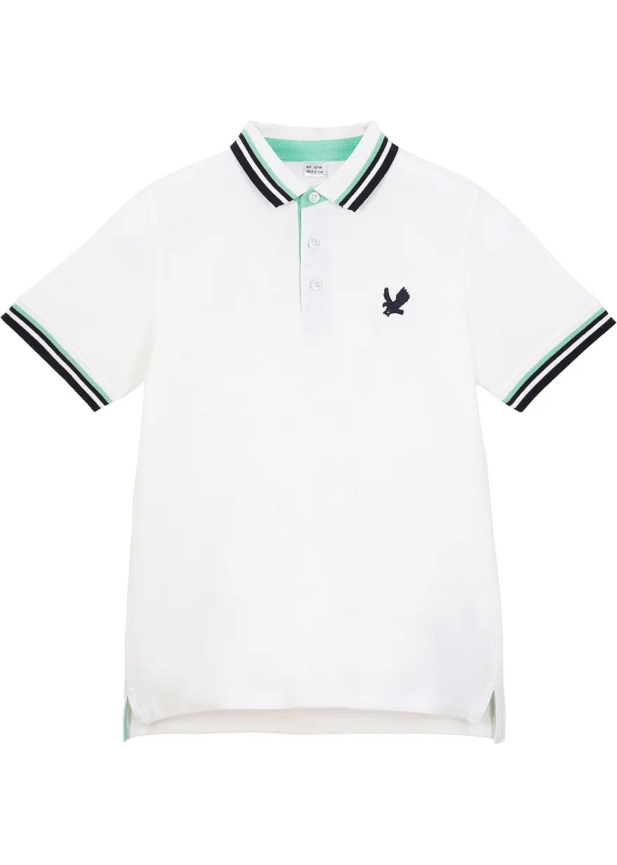 Pique-Poloshirt aus reiner Bio-Baumwolle