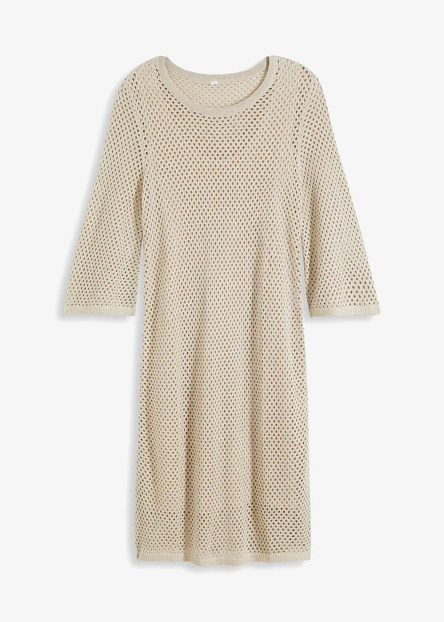 Strickkleid aus fließender Viskose