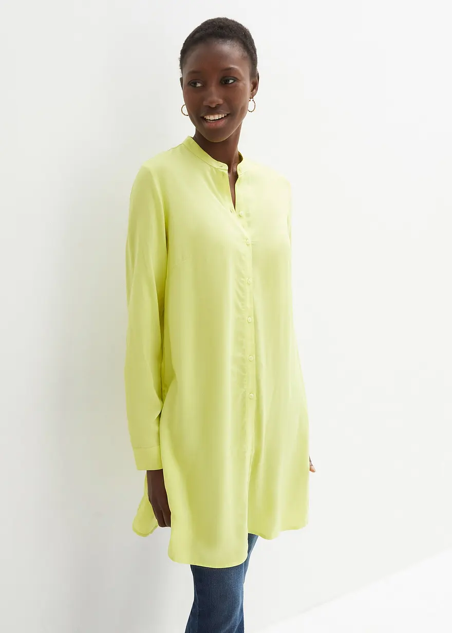 Viskose Longbluse