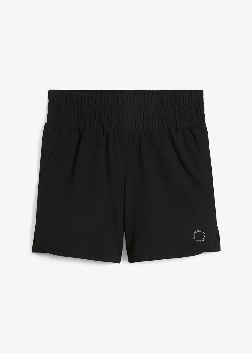 Funktions-Short mit Smokbund, schnelltrocknend
