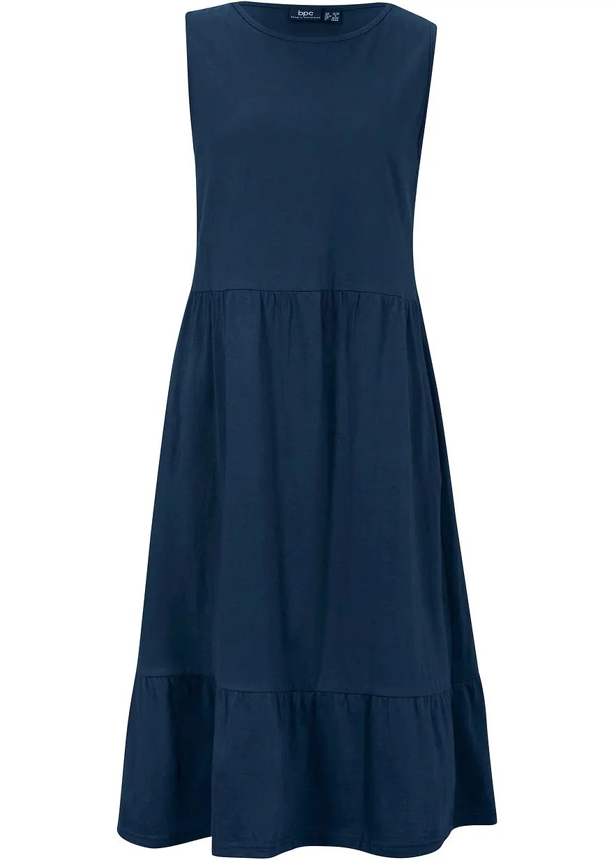 Jerseykleid aus reiner Baumwolle