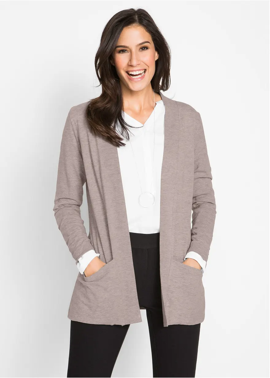 Stretch-Shirtjacke aus softer Viskose