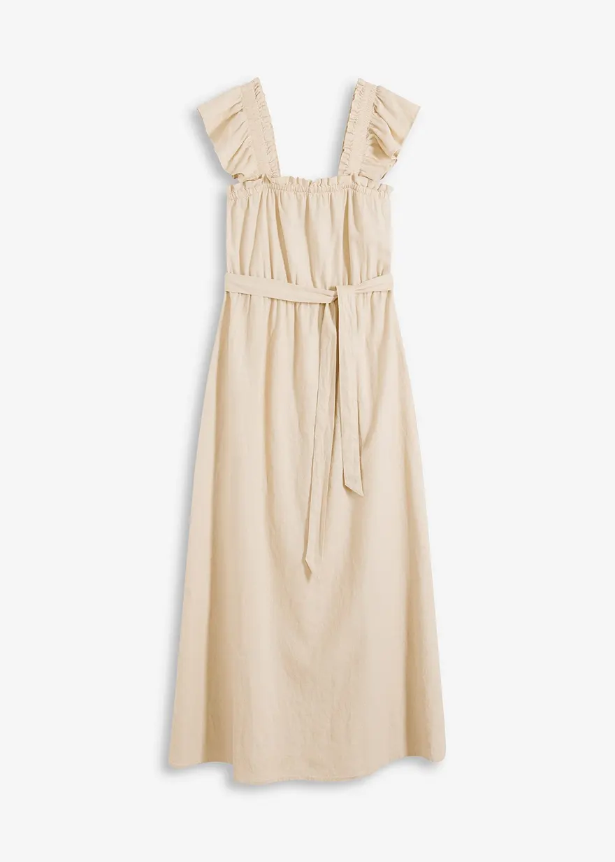 Leinen-Maxikleid