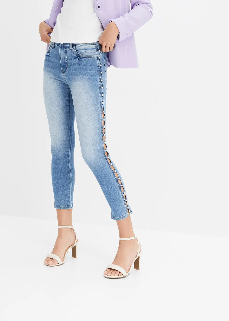 Skinny Jeans Mid Waist, Stretch