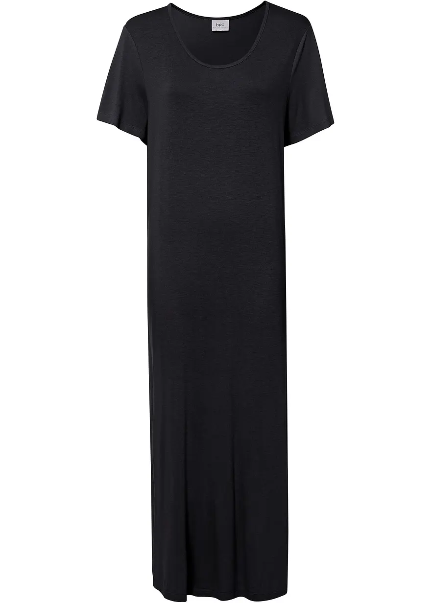 Jerseykleid aus fließendem Viskose-Mix