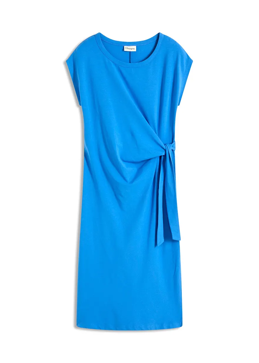 Jerseykleid aus elastischem Baumwoll-Mix