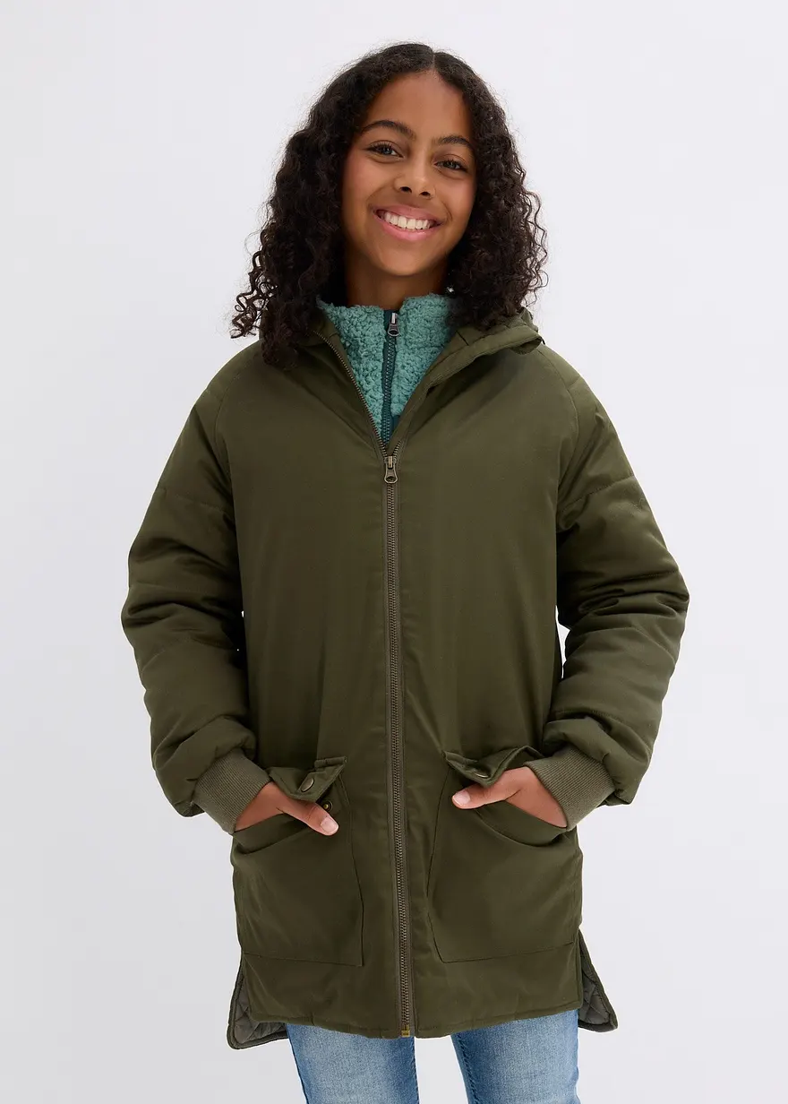 Mädchen Winter Parka mit Kapuze