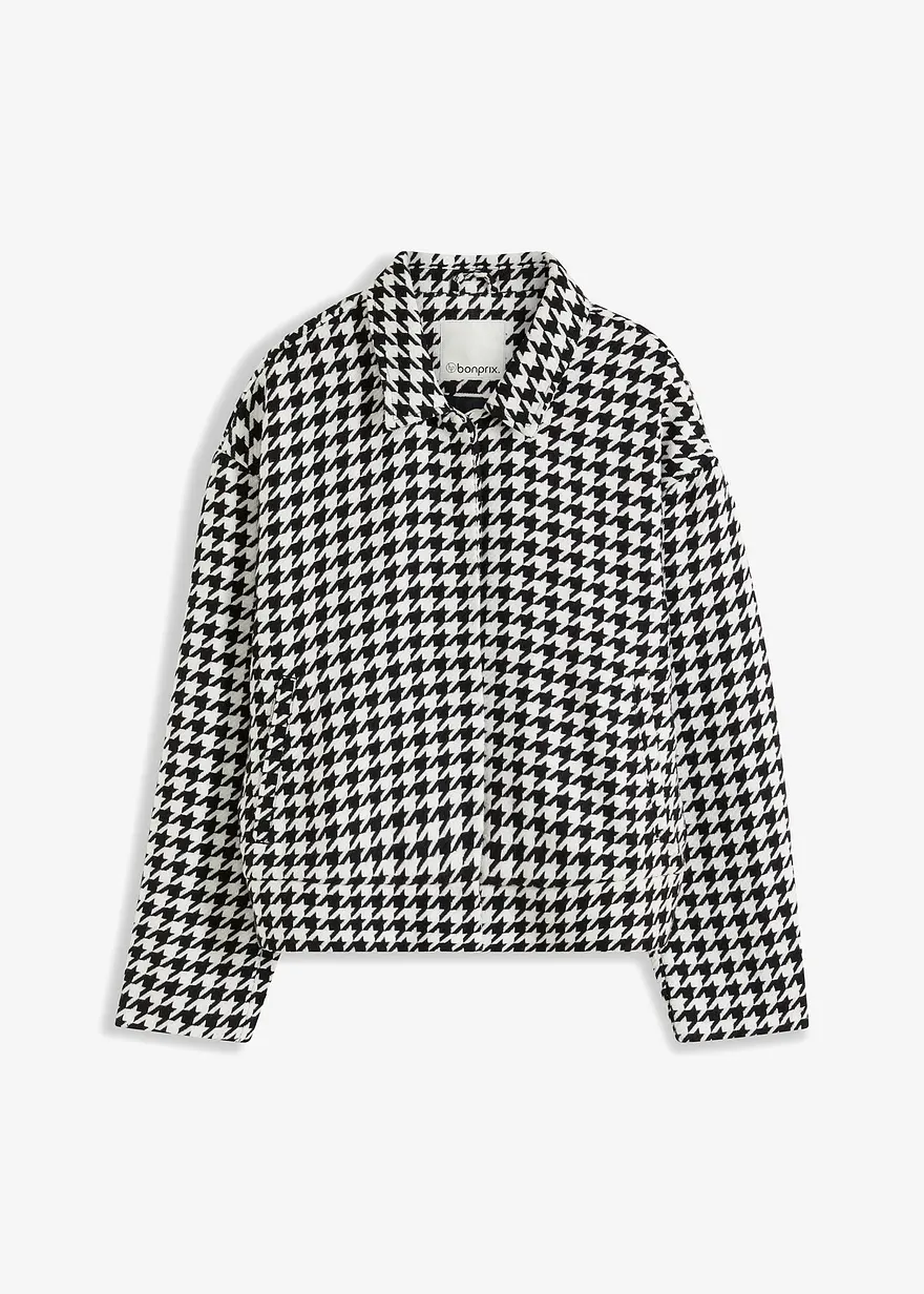 gemusterte Jacke