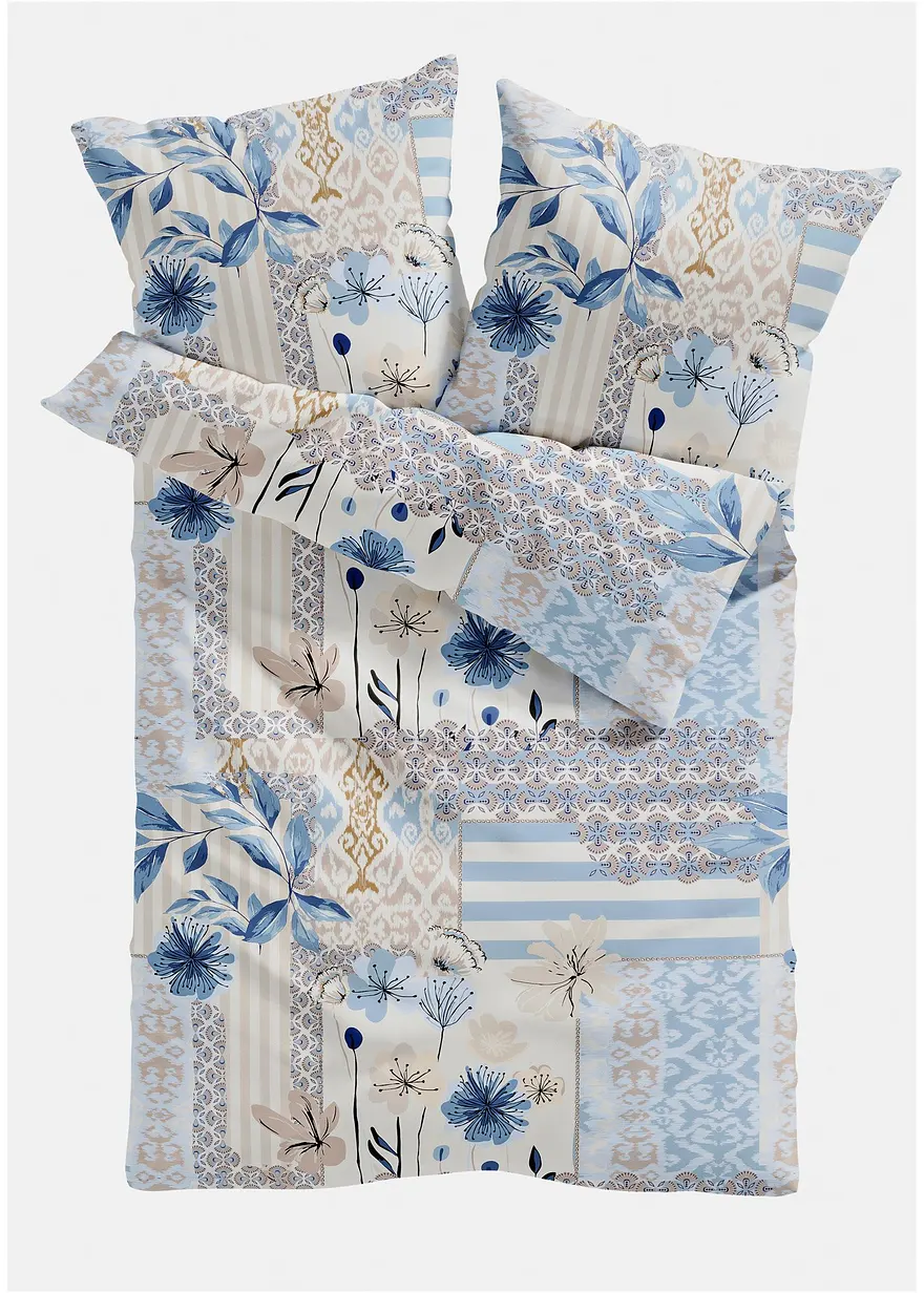 Bettwäsche mit Patchwork Design