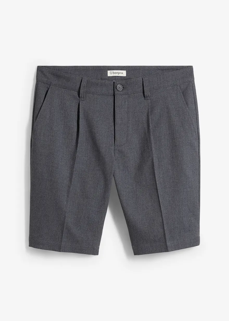 Chino-Bermuda mit Bügelfalte, Relaxed Fit