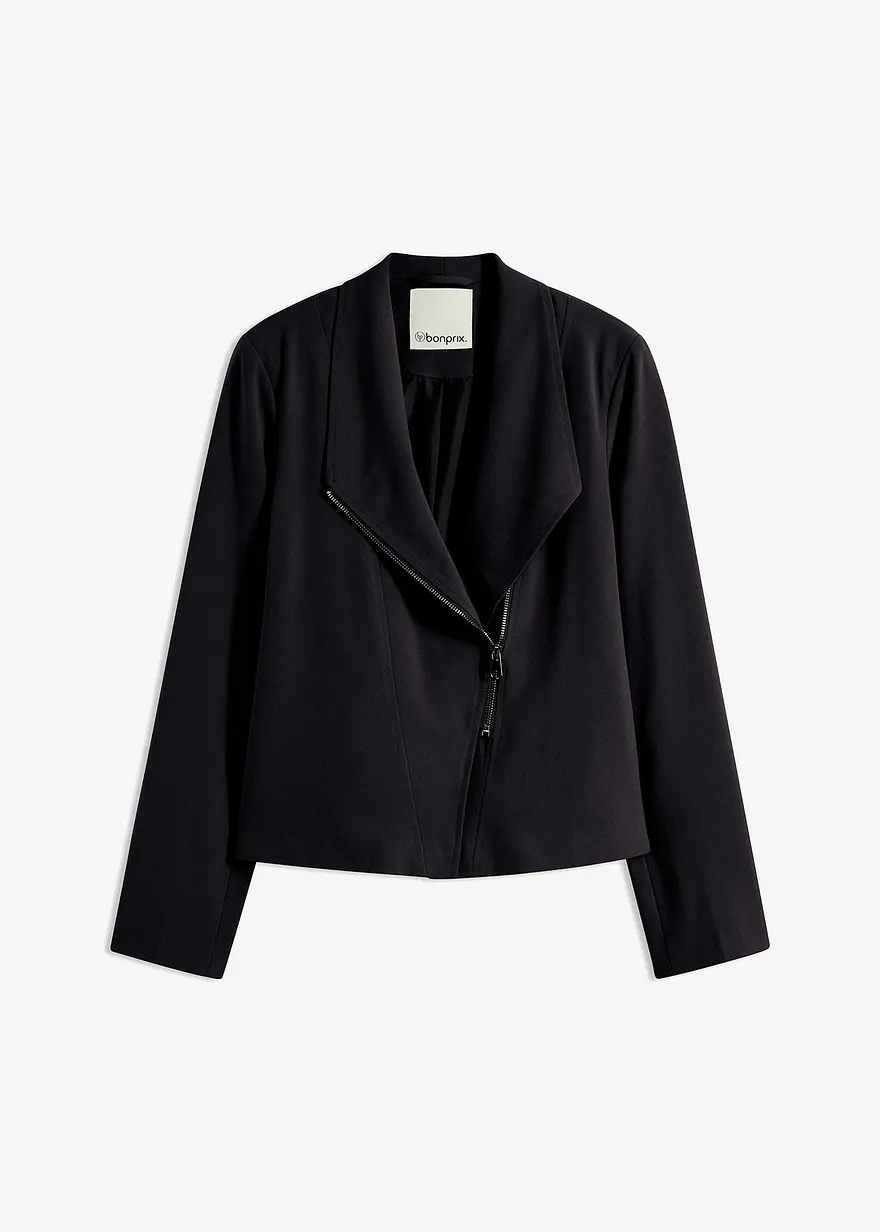 Blouson-Jacke in Biker-Form
