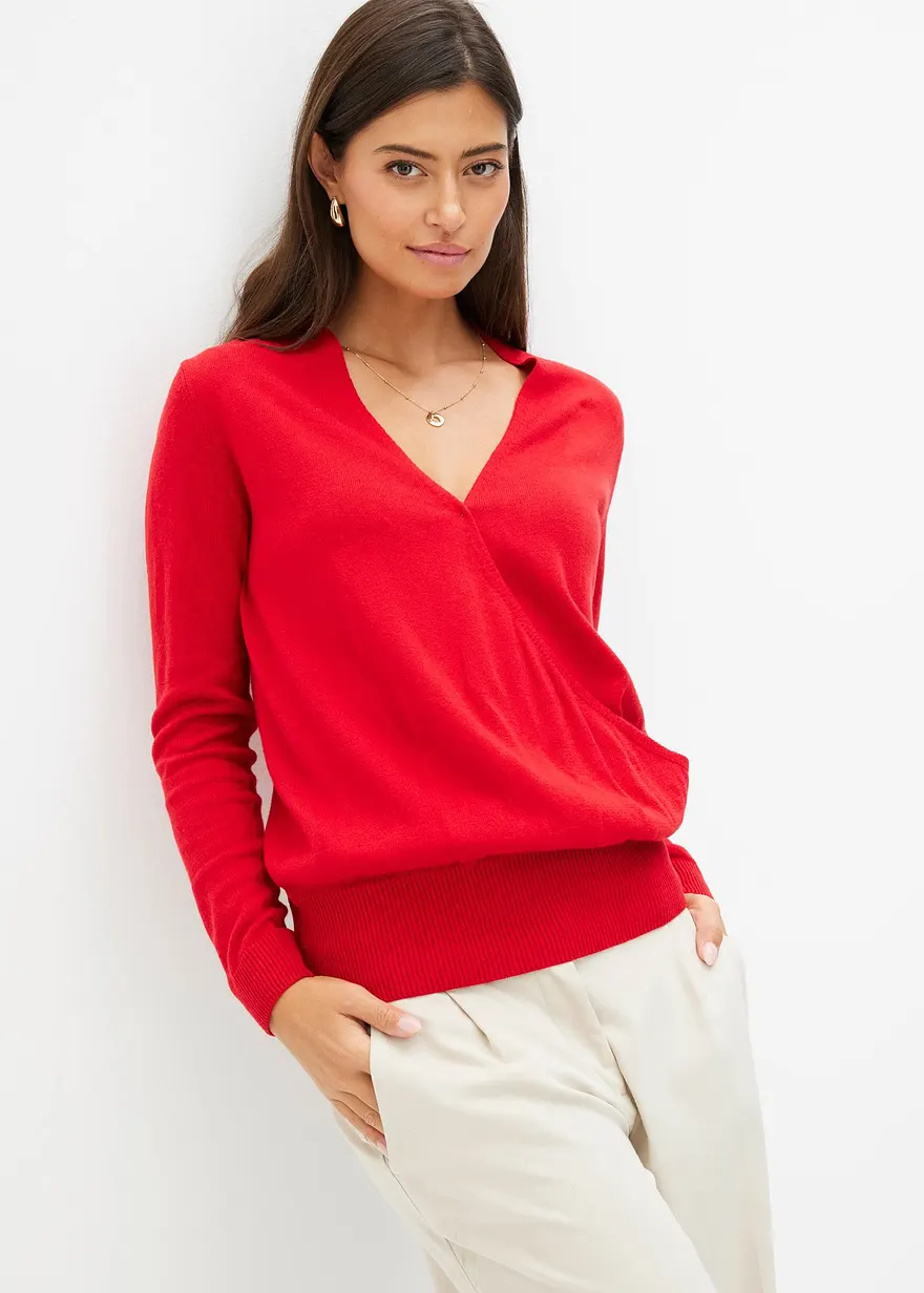Wickel-Pullover
