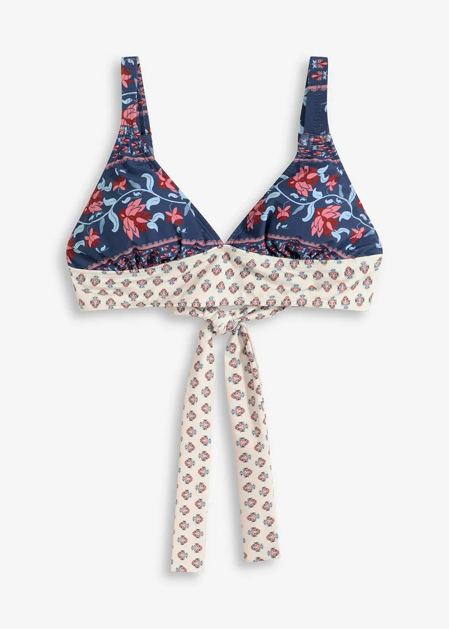 Bikinioberteil mit breitem Bund