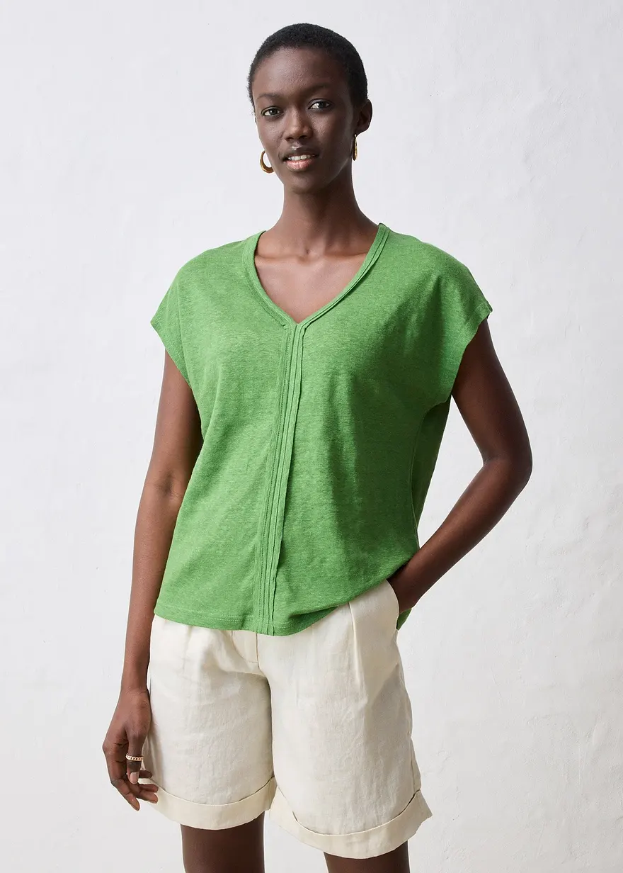 Shirt aus reinem Leinen