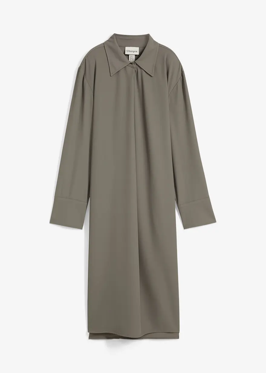 Midikleid mit Kragen