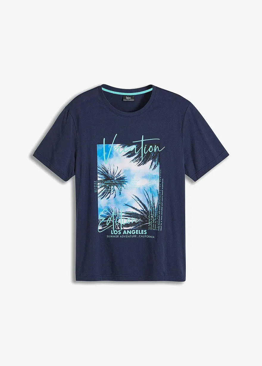 T-Shirt mit Fotodruck aus reiner Bio-Baumwolle