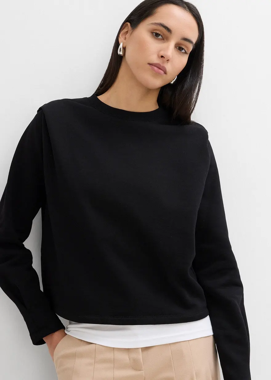 Sweatshirt aus reiner Baumwolle
