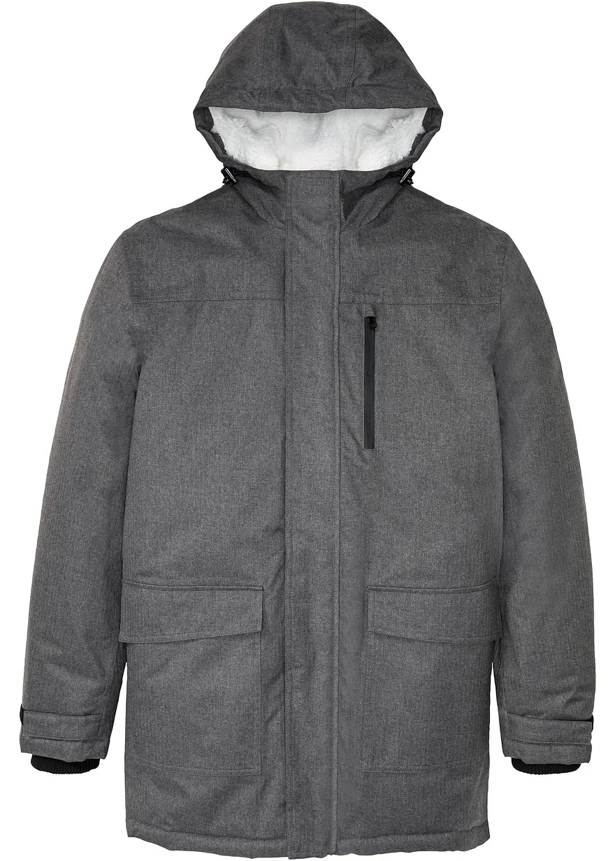 wasserdichte Funktions-Jacke mit Teddyfleece