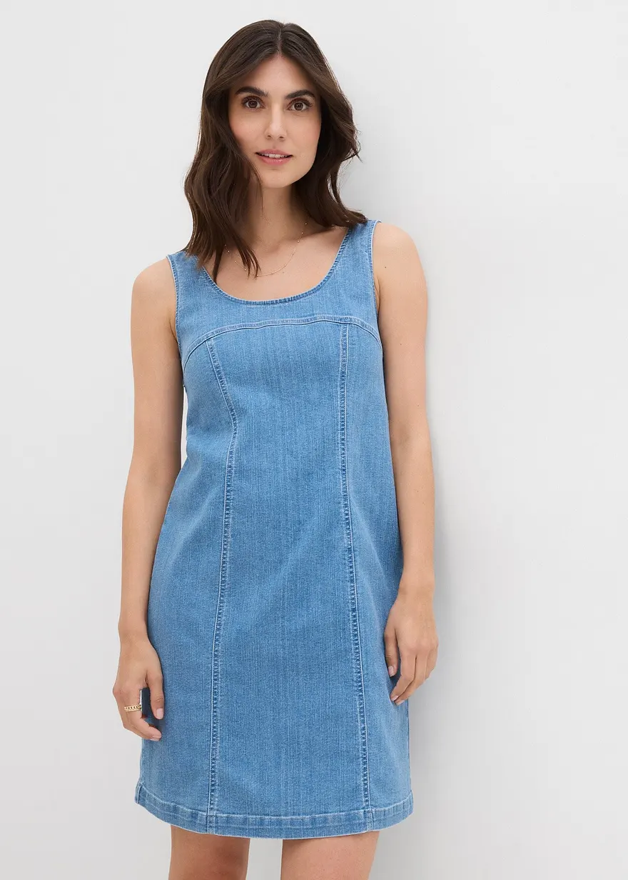 Jeanskleid aus Bio-Baumwolle mit Stretch