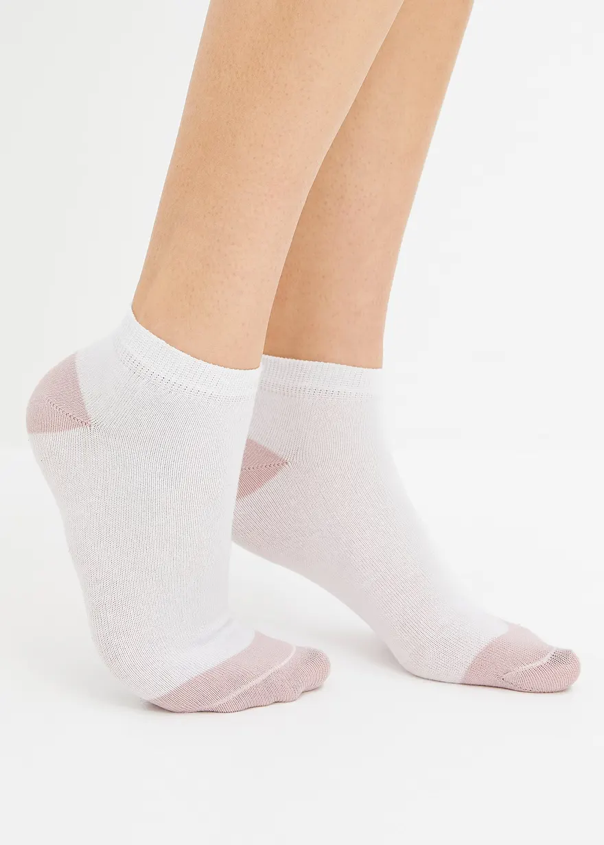 Kurzsocken mit Bio-Baumwolle (8er Pack)