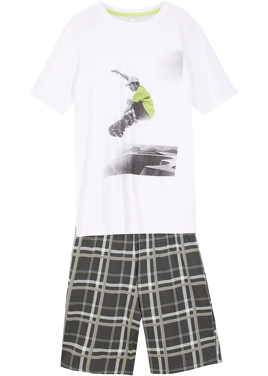 T-Shirt und kurze Shirthose (2-tlg.Set) aus Bio Baumwolle