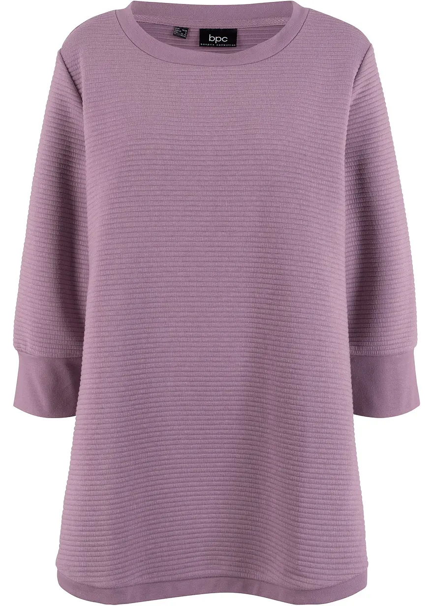 Langes Sweatshirt mit Viskose