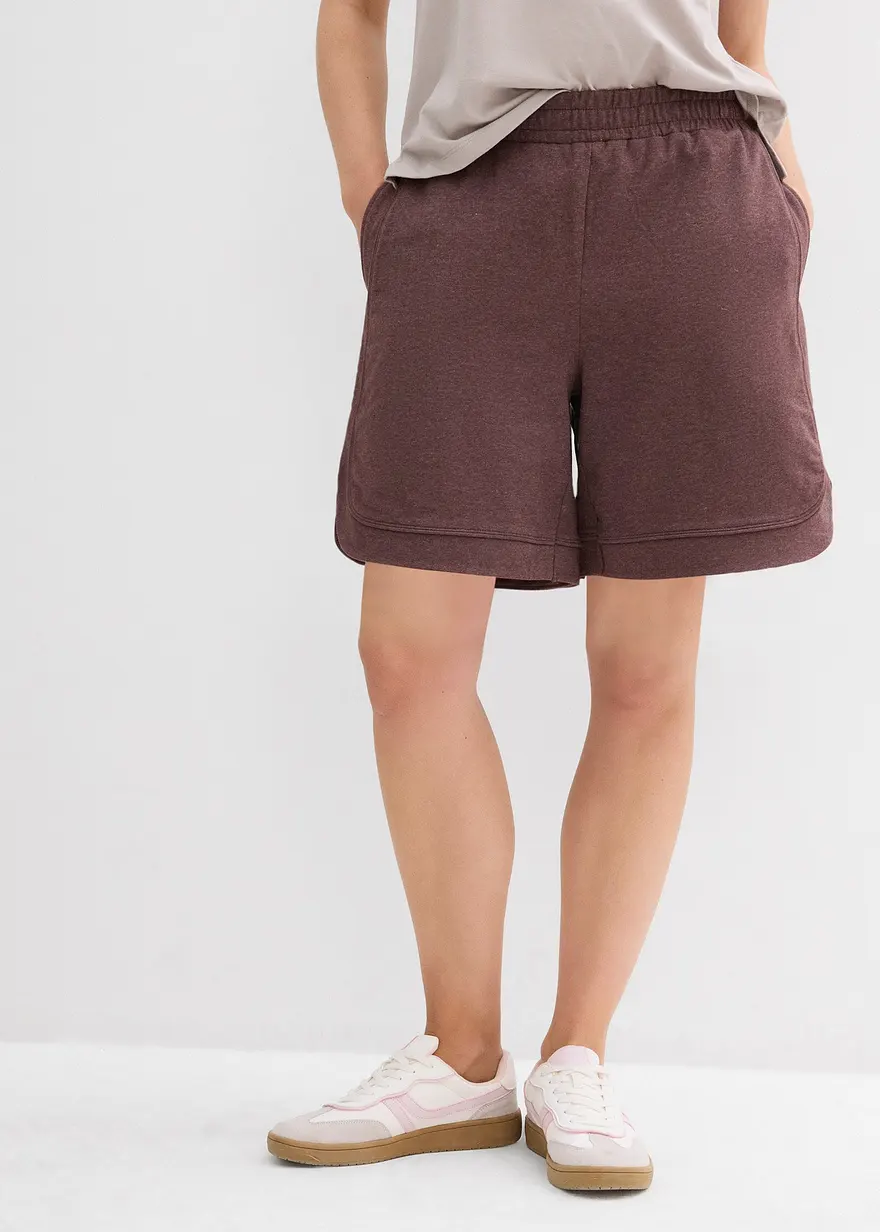 Weite Jersey-Shorts