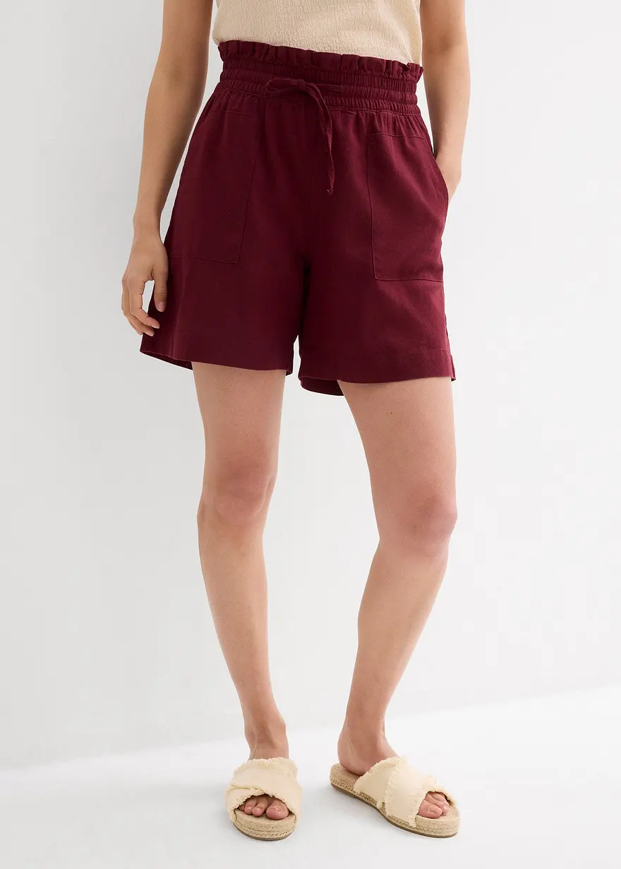 Shorts mit Leinen