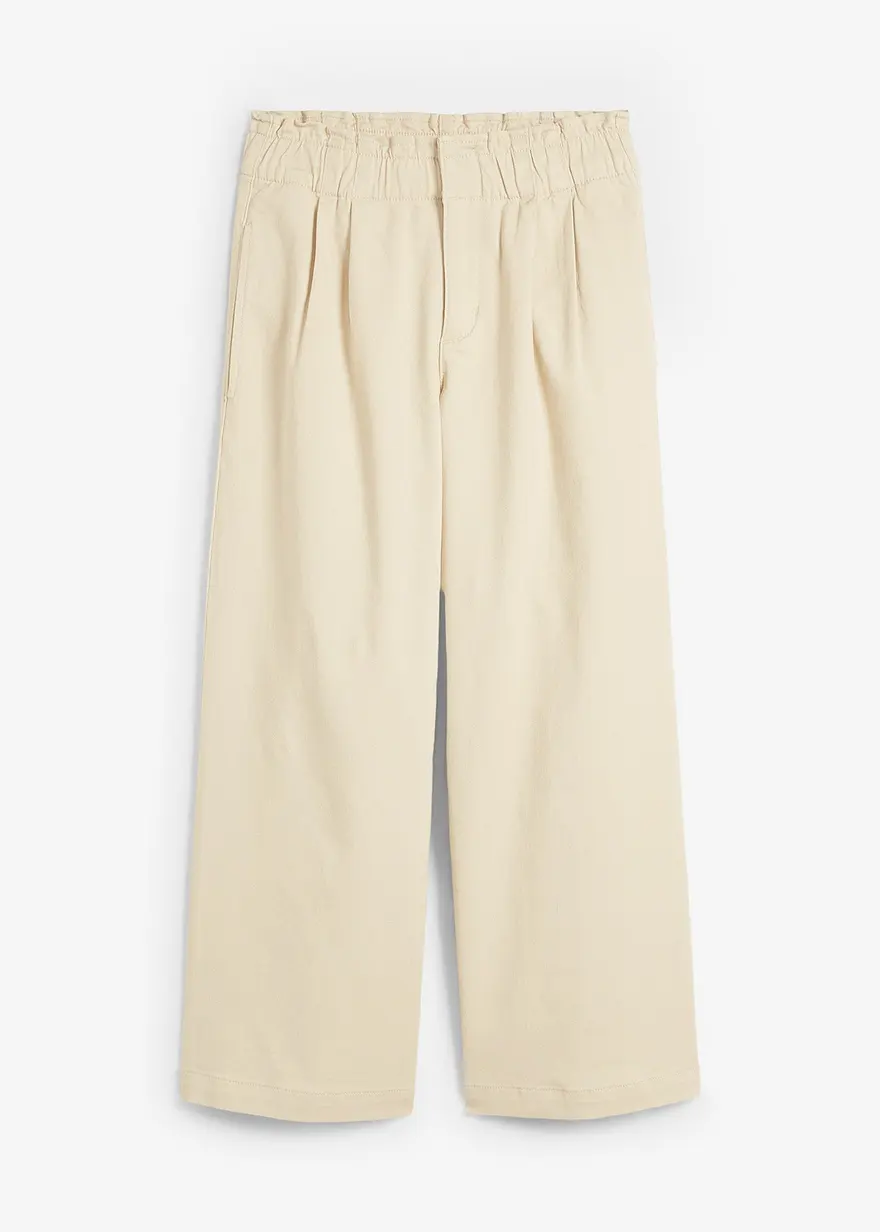 Wide Leg Jeans, High Waist, Bequembund