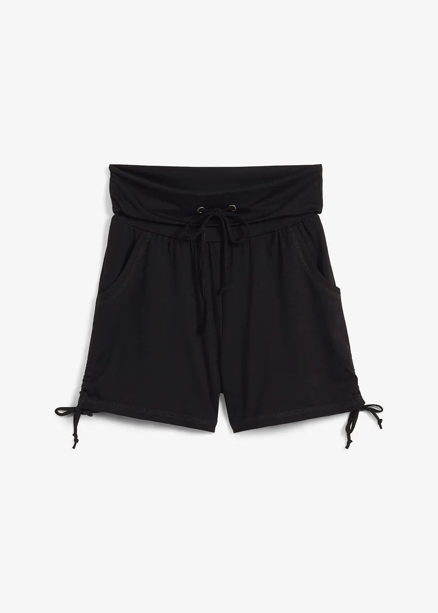Shorts mit Raffung