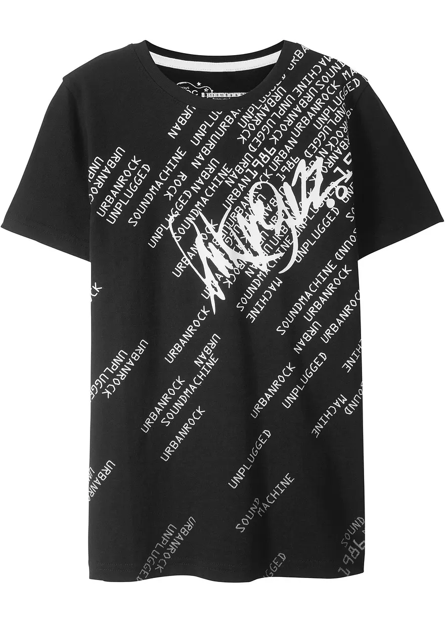 T-Shirt, Slim Fit aus reiner Baumwolle
