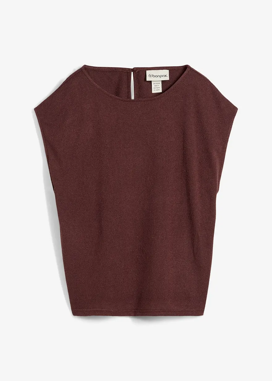 Oversize-Shirt in Strickoptik