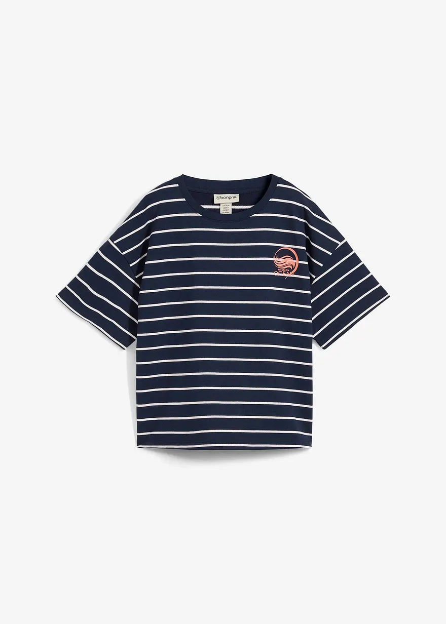 Sweatshirt aus weichem Baumwoll-Mix
