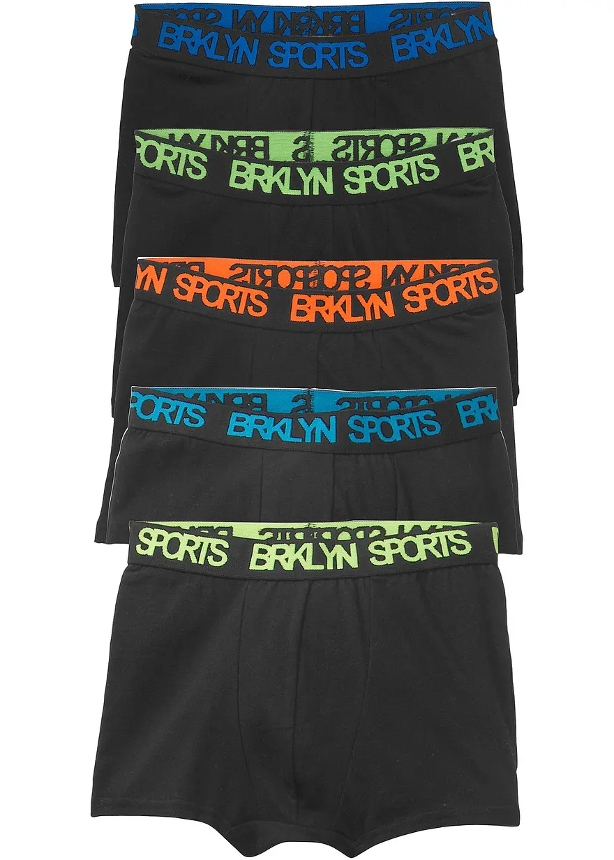 Boxershorts mit weicher Baumwolle (5er-Pack)