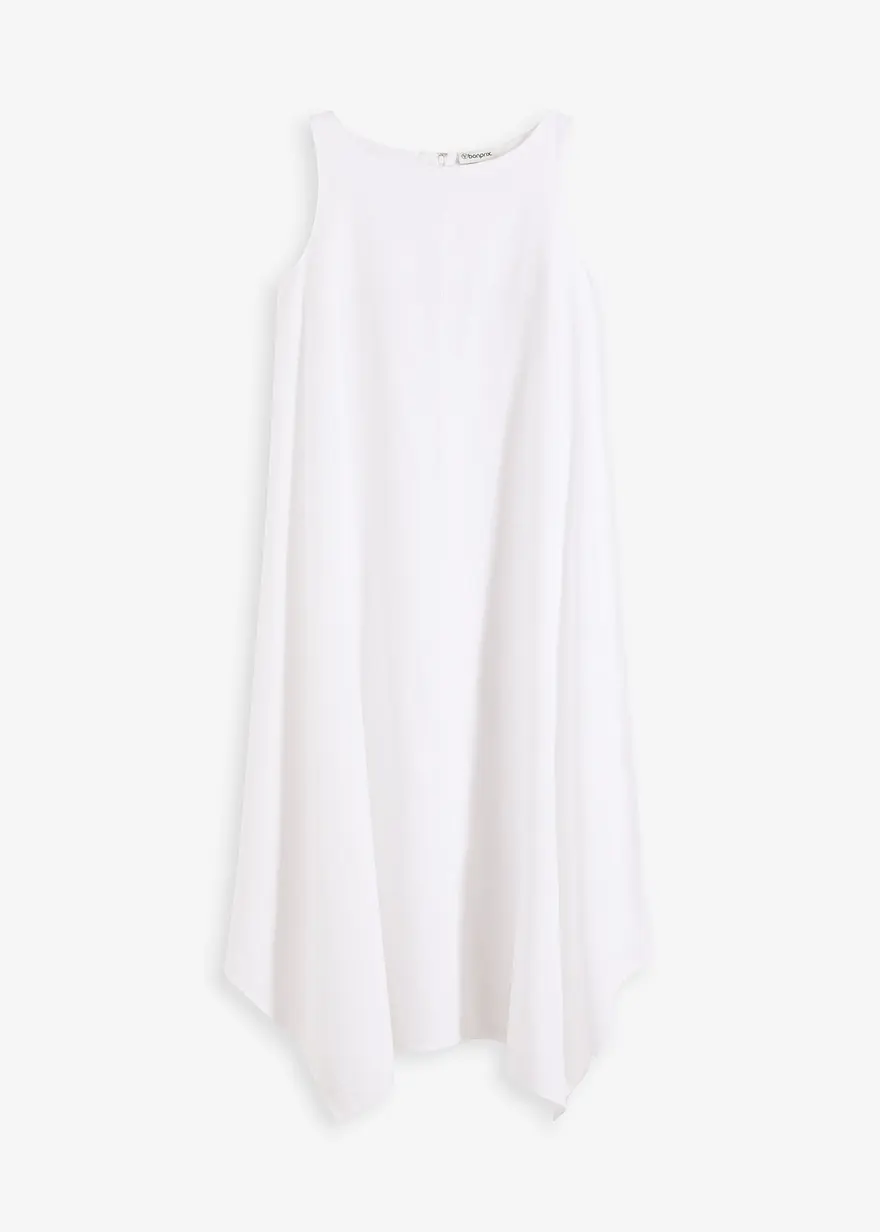 Trägerkleid aus feinem Viskose-Mix