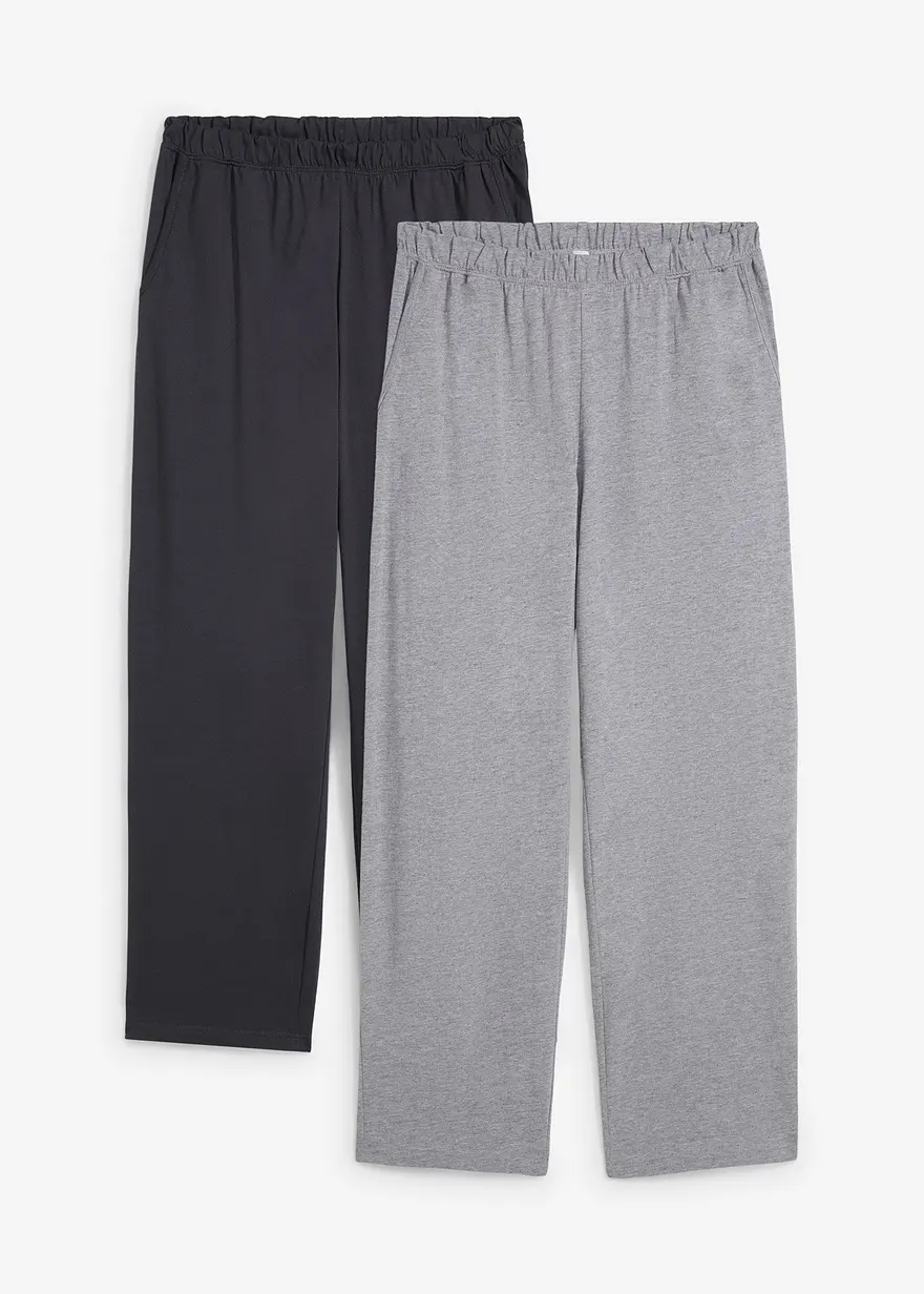 Pyjamahosen aus Jersey (2er Pack)