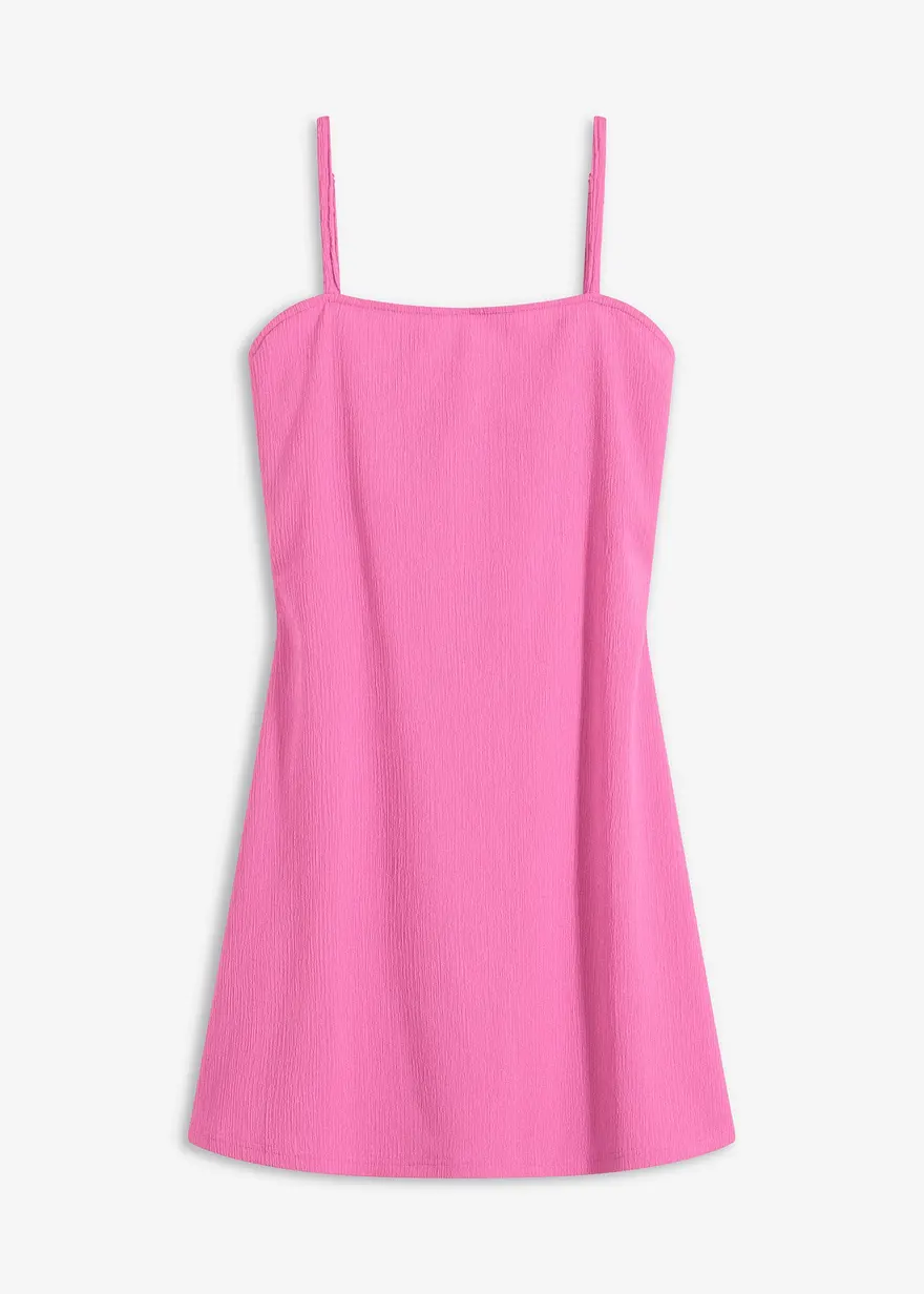 Minikleid mit dekorativer Schleife am Rücken