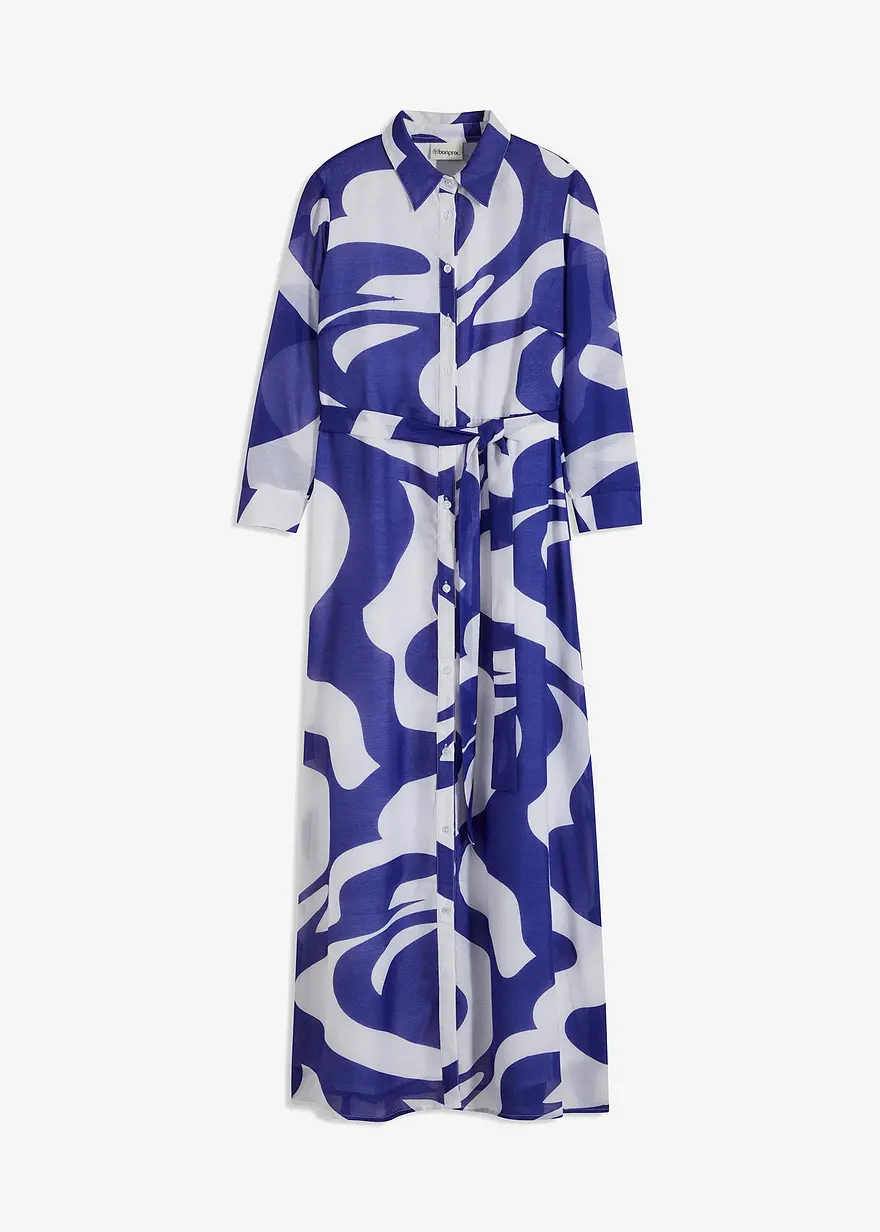 bedrucktes Midikleid