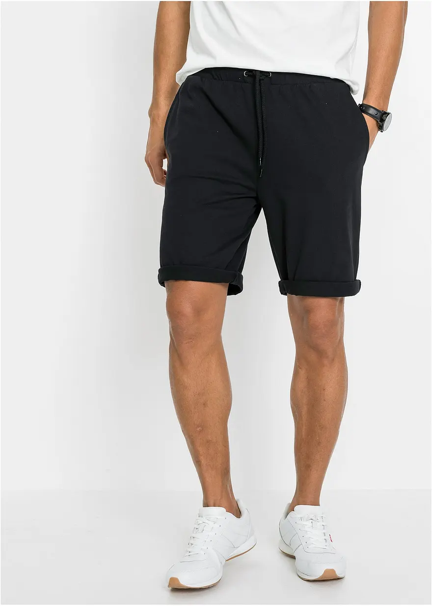 Leichte Shirt-Bermuda (2er Pack)
