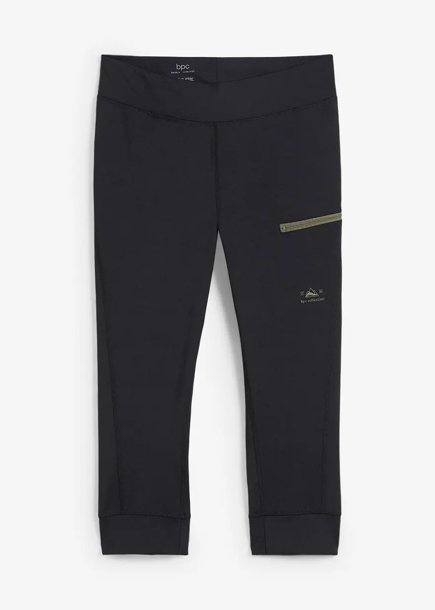 Funktions-Capri-Leggings, schnelltrocknend