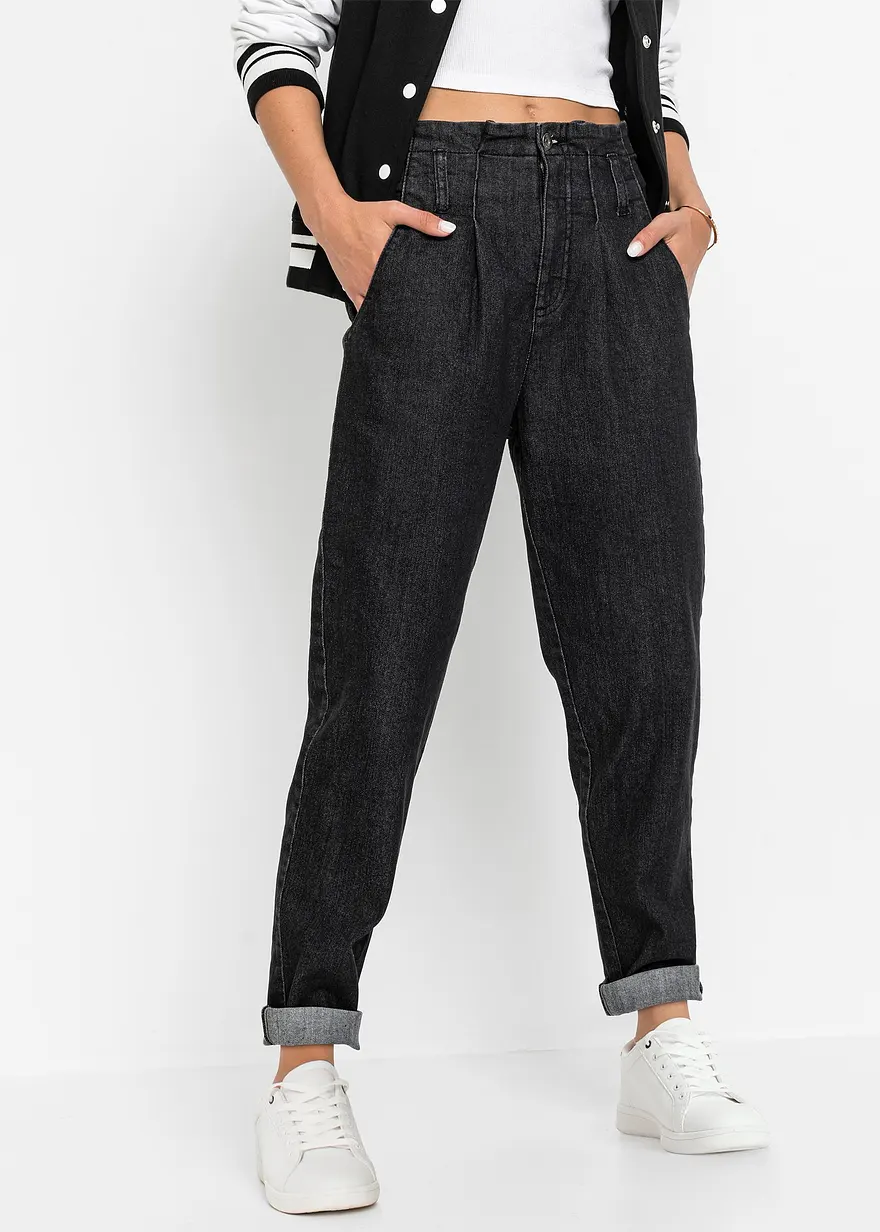 Mom-Jeans, High Waist, Stretch