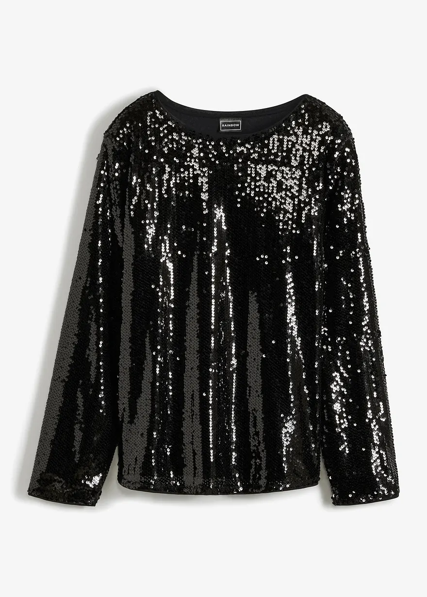 Blusenshirt aus Pailletten