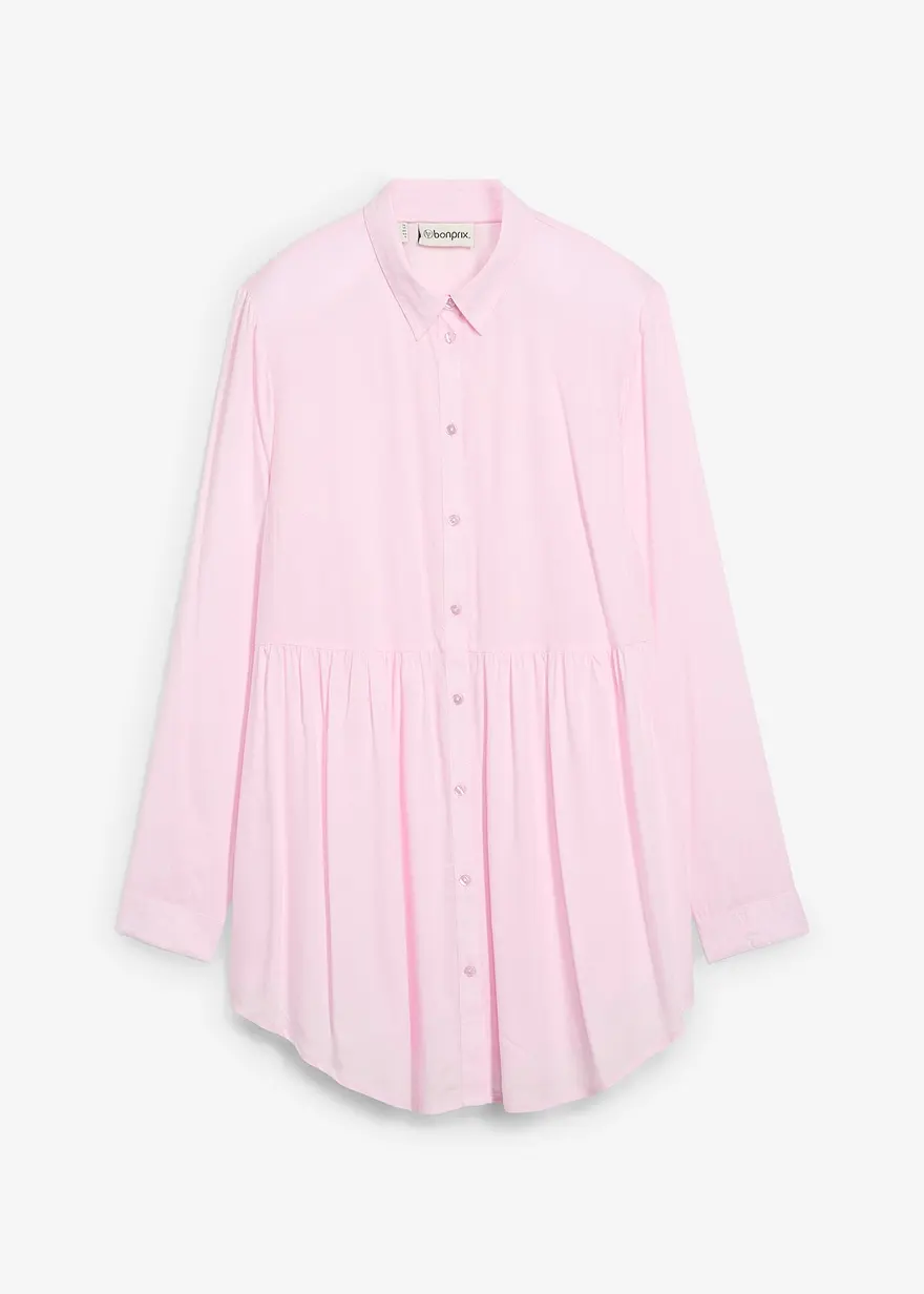 Longbluse aus Viskose