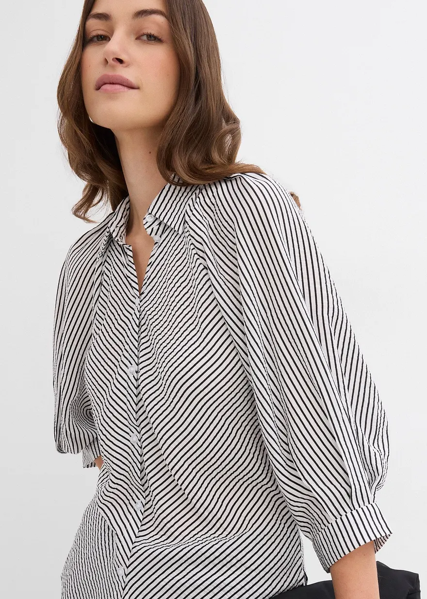 Bluse aus feinem Viskose-Mix