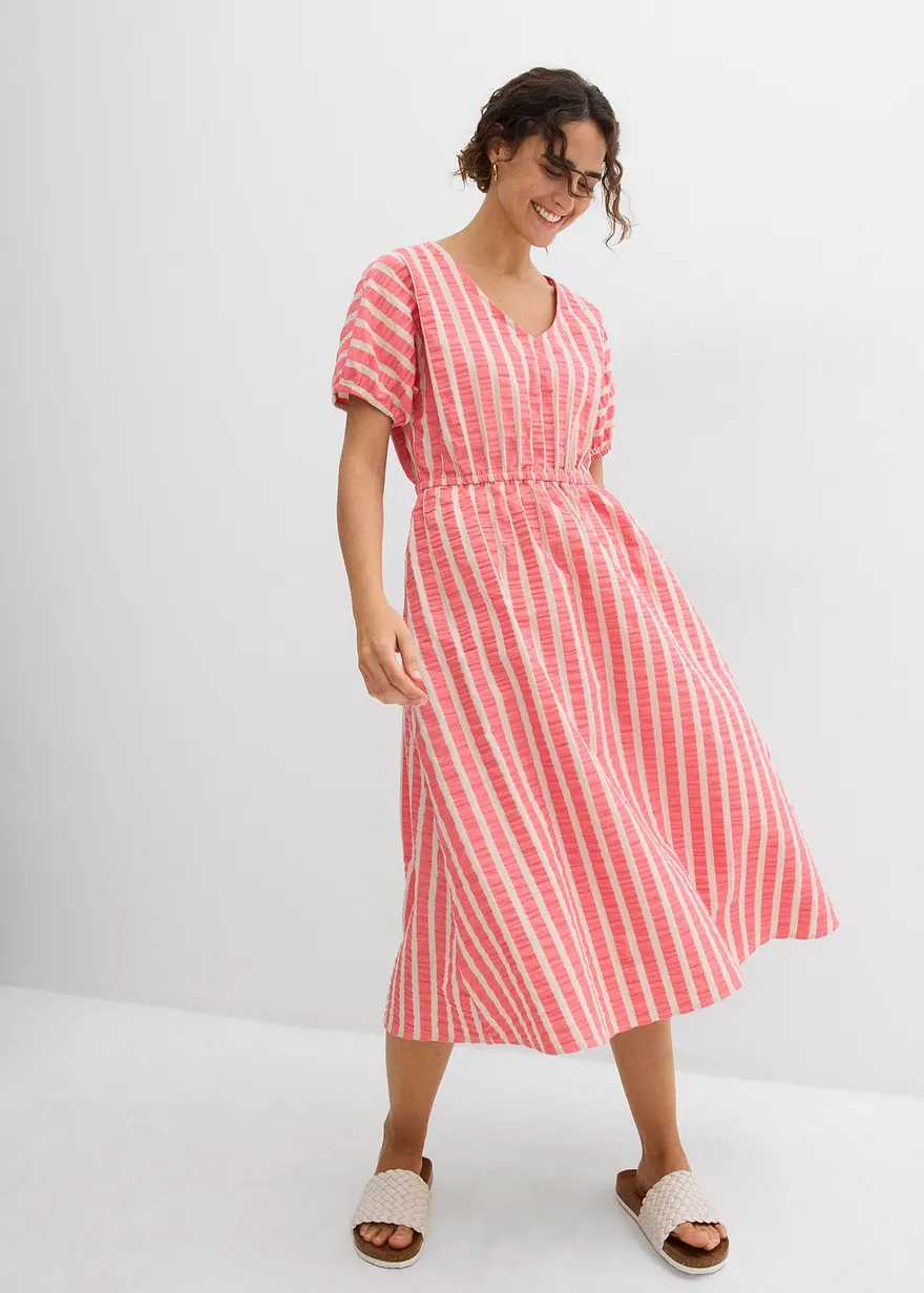 Kleid aus reiner Baumwolle