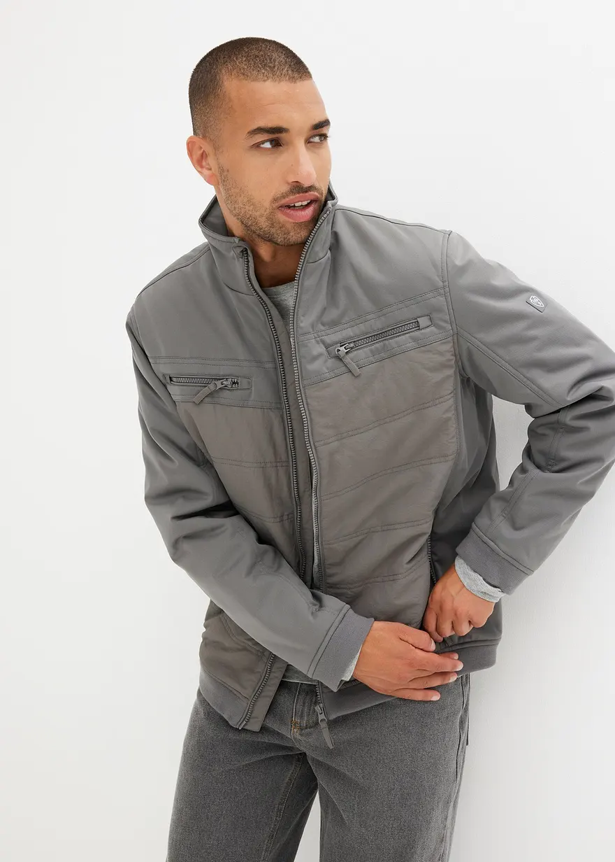 wattierte Softshelljacke