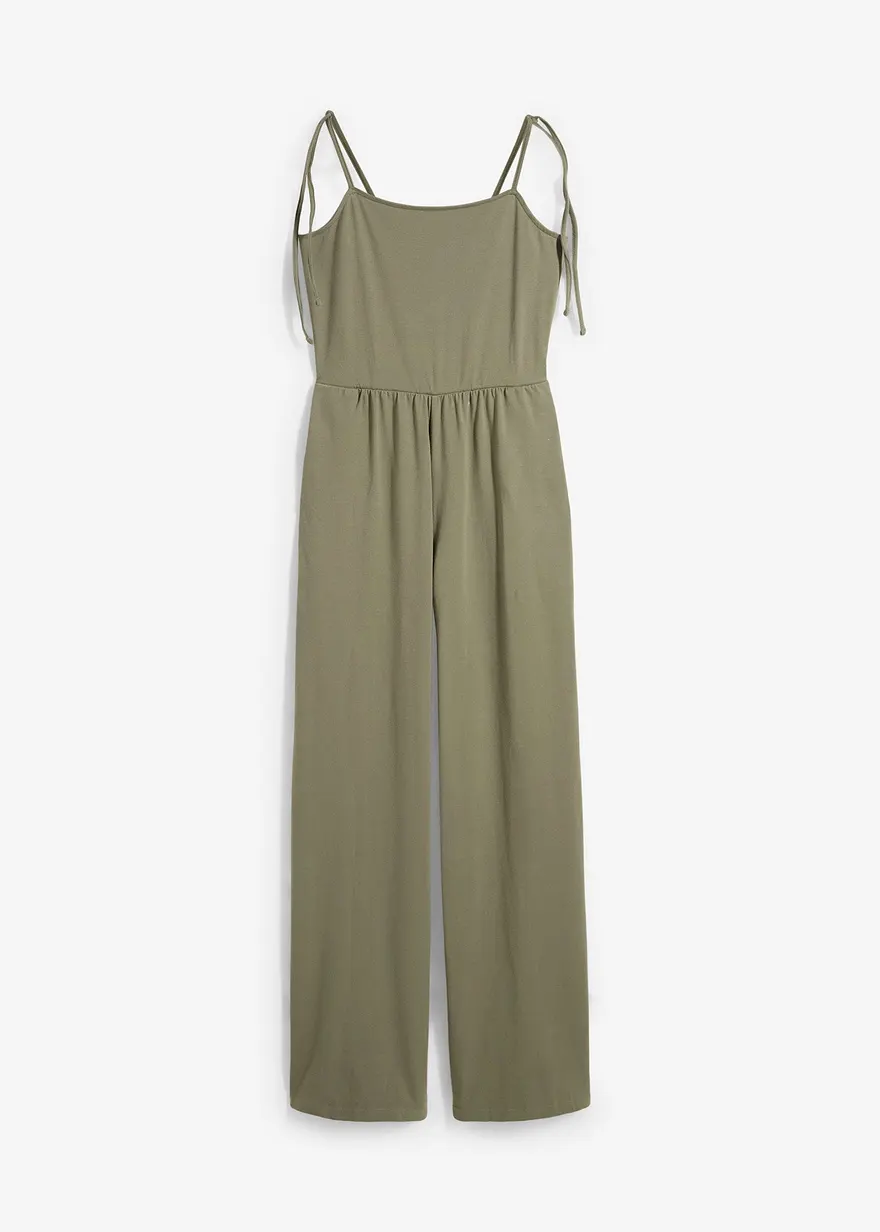Trägerjumpsuit aus Jersey
