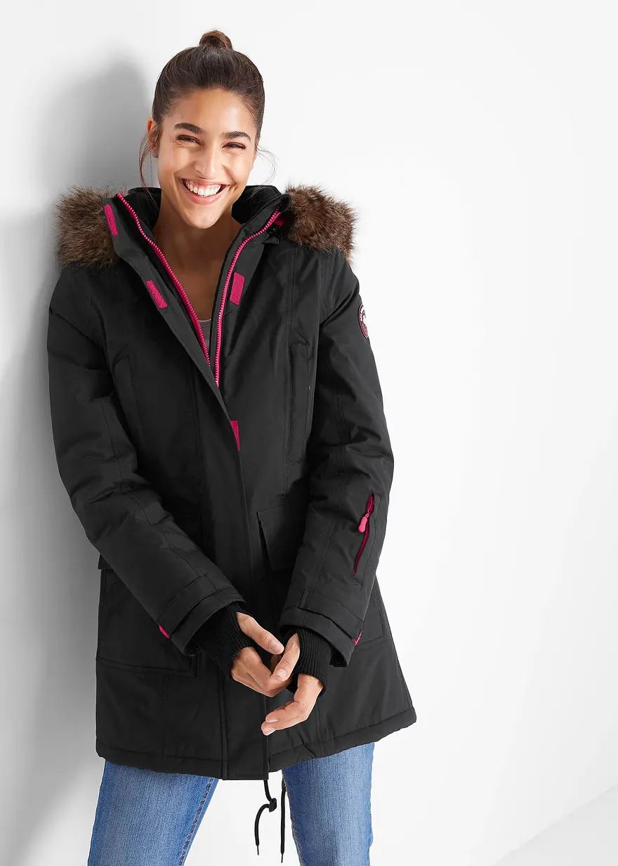 wasserdichter Funktions-Outdoorparka, wattiert