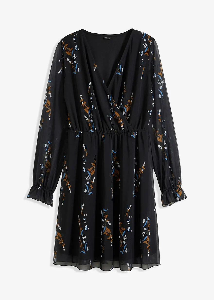 bedrucktes Meshkleid